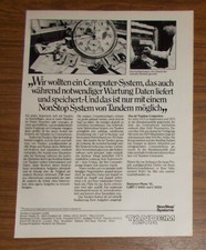 Rare Advertising TANDEM COMPUTERS NONSTOP SYSTEM Mainframe #3 1981 picture