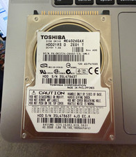 Toshiba MK4026GAX 40GB 2.5 Inch IDE Laptop Hard Disk Drive HDD - Tested picture
