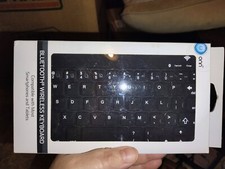Onn Rechargeable Bluetooth Wireless Keyboard, Apple & Android Tablets Phones picture