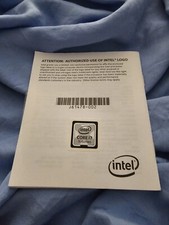 RARE Genuine Intel X SERIES Core i7 Badges Sticker. 1.8cm X 1.8cm picture