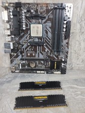 AMD Ryzen 7 3700X 3.60GHz 8 Core 16 Thread Gigabyte B450 Mobo Corsair 32g Ram  picture