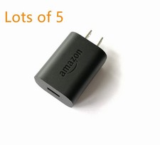 5pcs  5V 1.8A 9W Charger Ac adpater for Amazon Fire Tablets eReaders,Echo dot picture