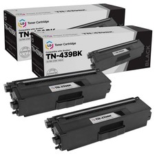 LD Compatible Brother TN439 / TN439BK Set of 2 Ultra High Yield Black Toners picture