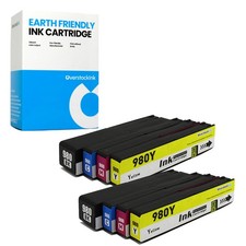OSI Compatible Black Color Ink Cartridges Lot fits HP 980 for OfficeJet picture