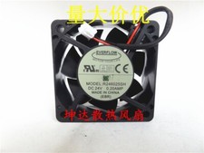 1 PCS EVERFLOW Fan R246025SH DC24V 0.20A 6025 6cm 2-PIN cooling fan picture