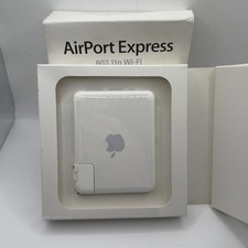 APPLE Airport Express 802.11n Wi-Fi Mac + PC Base Station A1264 Factory Sea  NEW picture