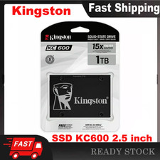 Kingston SSD KC600 1TB 2.5 inch SATA3 3D TLC Hard Disk SSD Black for Notebook picture