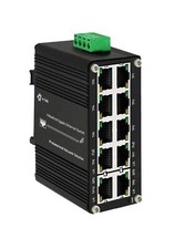 Mini Industrial 8-Port 10/100/1000T 802.3at PoE + 2-Port 10/100/1000T Din Rai... picture