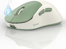H6 49G Wireless Mouse, Bluetooth & 2.4Ghz, Rechargeable, Green picture