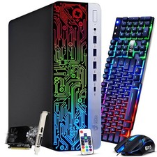 HP 600 G3 RGB Gaming PC Intel i5-6th 32GB RAM 512GB SSD RGBK&M GT 1030 Wi-Fi W11 picture
