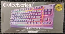 SteelSeries - Apex 3 TKL Lavender Wired Membrane Whisper Quiet Switchs - New picture