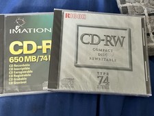 IMATION & RICOH CD-R CD-RW Blank Compact Discs 650MB 74min New Sealed picture