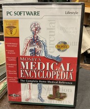 New Mosbys Medical Encyclopedia Home Medical Reference CD-Rom Win 95/98 PC Vtg picture