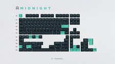 GMK Metropolis R2 Key Caps - Midnight picture