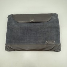 Brenthaven Collins Collection Laptop Tablet Sleeve Blue Denim Travel Case 15