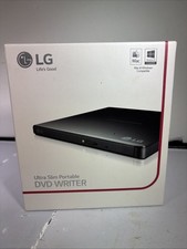 LG GP65NB60 Ultra Slim External USB DVD/CD Writer Silent Play Mac/PC Sealed picture