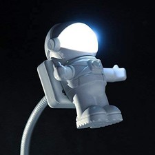 SOONDAR® Creative Spaceman Astronaut LED Flexible USB Light 80x40x30mm, White picture