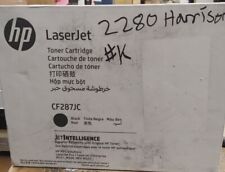 Genuine HP CF287JC  87X Black Tnr  (same as CF287X)  Sealed..Dirty Box picture