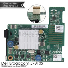 Dell Broadcom 57810S 10GB KR Dual-Port Server Mezzanine Board Card 55GHP 055GHP picture