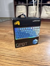 NEW Glorious GPBT Premium Dye Sublimated Keycaps 114 Keycap Set - Ocean Blue picture
