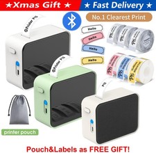 P15 Bluetooth Label Maker Machine Portable Sticker Barcode Thermal Printer Gift picture