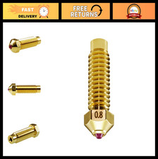 0.8mm Ruby Nozzle for 3D Printers - Hardened, Abrasion Resistant, Precision Prin picture