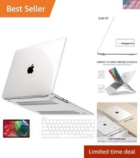 Crystal Clear Hard Shell Case for MacBook Pro 13 inch M2/M1 - Includes Keyboa... picture