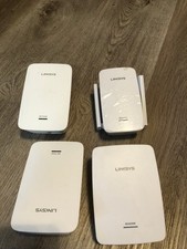 Lot Of 4  Linksys Range Extenders Various Model numbers read for full list S42 picture
