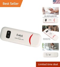 High-Speed Portable 4G WiFi Router - Supports 10 Users, Plug & Play Design picture