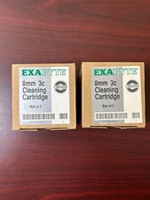 Exabyte 3C 8mm Cleaning Cartridge Certified Brand New Sealed. (10-Pack) picture