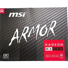 MSI Radeon RX 580 ARMOR OC Edition PCI Express Graphics Card picture