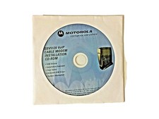 Motorola SBV5120 VoIP Cable Modem Installation CD-Rom - Brand New picture