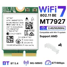 Wi-Fi 7 Tri-Band MT7927 M.2 2230 Wireless Card with Bluetooth 5.4 Key E Slot PC picture