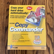 VCOM Copy Commander V9 PC Software New Sealed Retail Box Windows picture