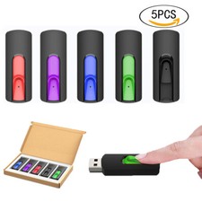 5Pack 1/2/4/8/16/32/64GB Memory Sticks USB 2.0 Flash Drive Pen Drive Storage picture
