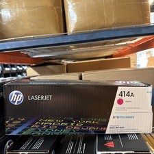 HP 414A  Magenta W2023A OEM Genuine In Open Box SEALED INNER PACK, NEW. picture