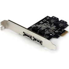 StarTech 2 Port PCI Express SATA 6 Gbps eSATA Controller Card picture