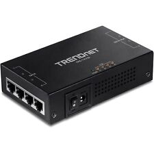 TRENDnet 65W 4-Port Gigabit PoE+ Injector, TPE-147GI, 4 x Gigabit Ports(Data i picture