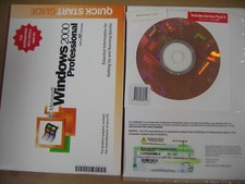 MICROSOFT WINDOWS 2000 PROFESSIONAL WITH SP4 FULL OPERATING SYSTEM MS WIN PRO picture
