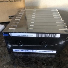 New Pack of 10 Vintage IBM Magstar MP Fast Access Linear tape Blue Tab picture