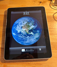 Apple iPad 1st Generation 16GB WiFi A1219 Original 2010 Working Vintage picture