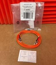 Belkin Multimode ST PC OM1 Fiber Patch Cable 3 meters A2F20200-03M ✅❤️️✅❤️️ picture