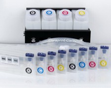 (4 Barrels + 8 Ink Cartridges) Bulk Ink System Continuous Supplier System CISS picture