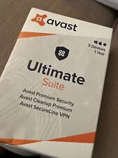 NEW Avast Ultimate Suite (3 Software for any 5 Devices, 1 Year) picture