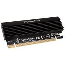 SilverStone SST-ECM23 PCI-E x4 to M.2 Adapter with Heatsink Cooler picture