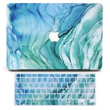 Liquid Marble Shell For Macbook M5 Air 13 15 Pro 14 16 11 12 inch+Keyboard Cover picture