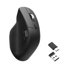 Keychron M6 Silent Wireless Gaming Mouse Black 1KHz PixArt 3395 26K DPI picture