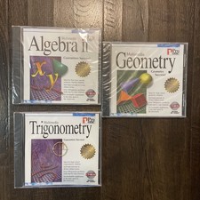 Pro One Multi Media Geometry, Trigonometry & Algebra II Math Software picture