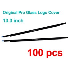 100PCS Front Glass Bezel Logo Cover for MacBook Pro 13