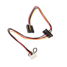 6Pin To 2-Port HDD SATA Power Socket Cable Conector For Acer Computer Mainboard picture